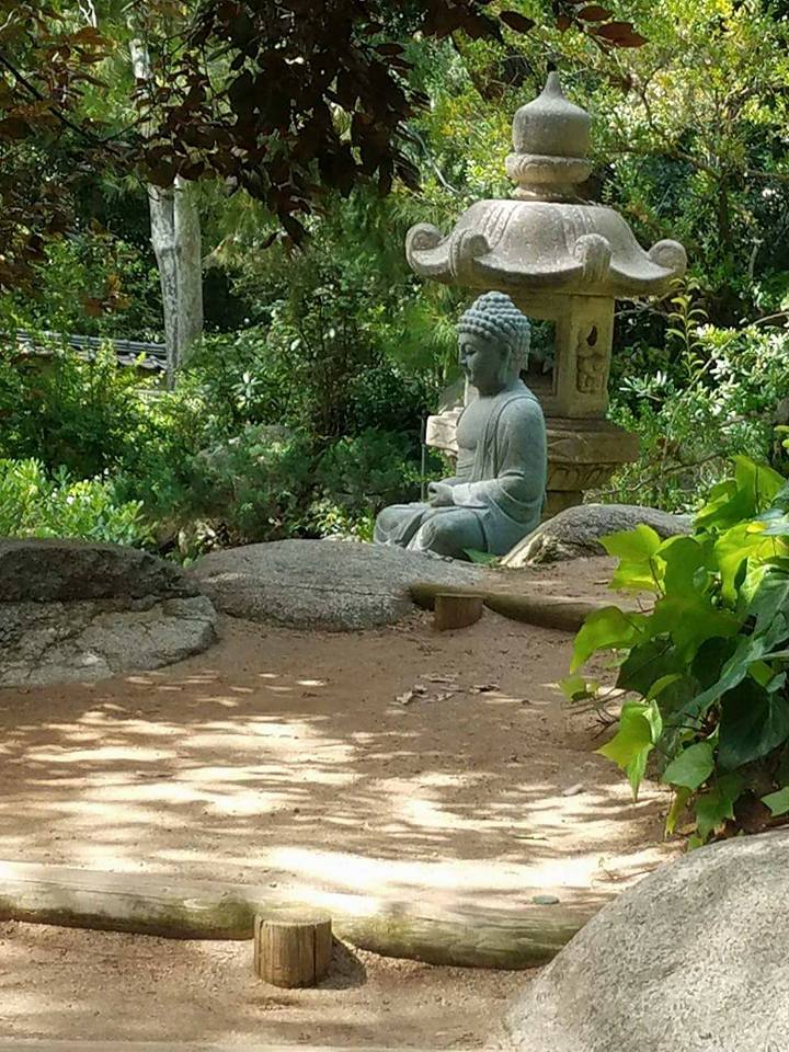 July 6 At The Storrier Stearns Japanese Garden Pasadena Tanka
